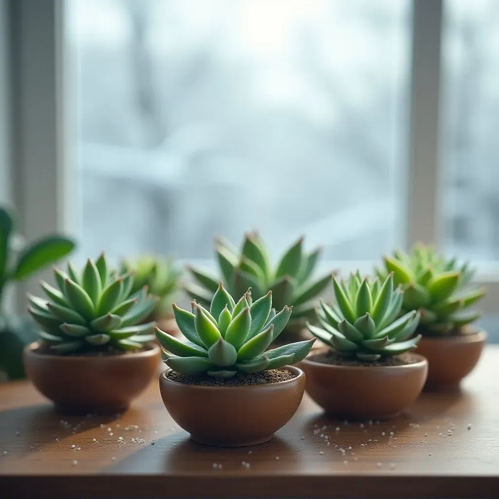 多肉植物の冬越し方法 2025｜初心者向け室内外管理完全ガイド